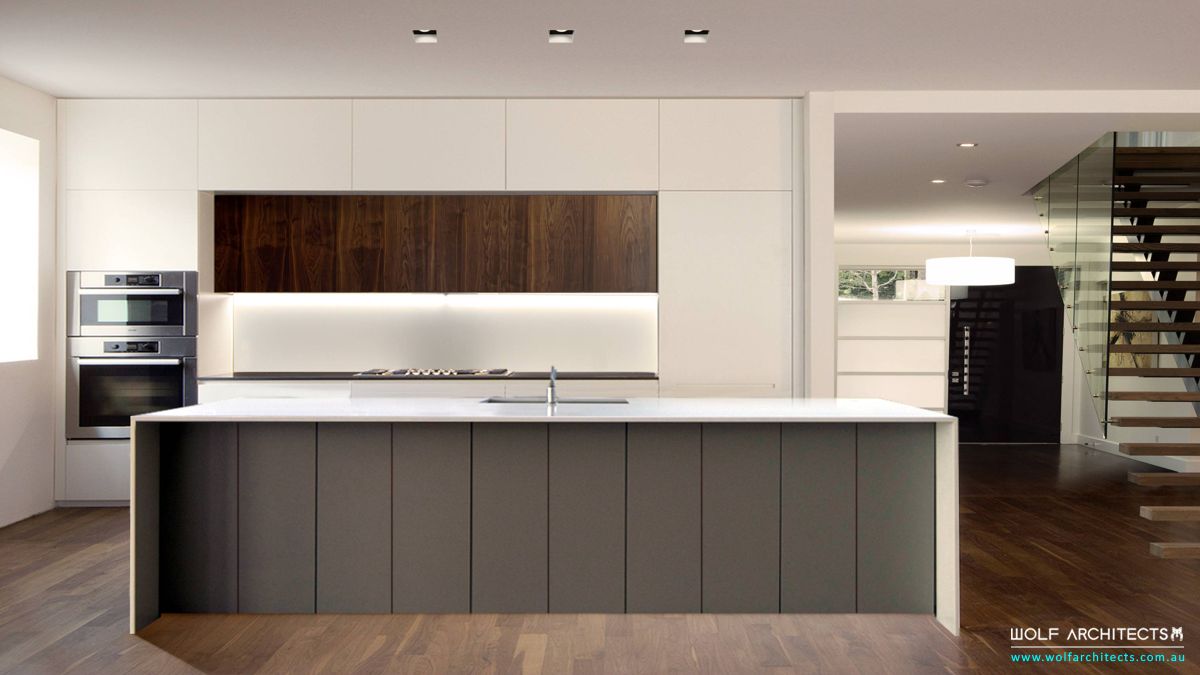 architect clean designed Kitchen